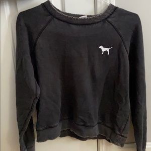 Victoria’s Secret Pink grey sweatshirt